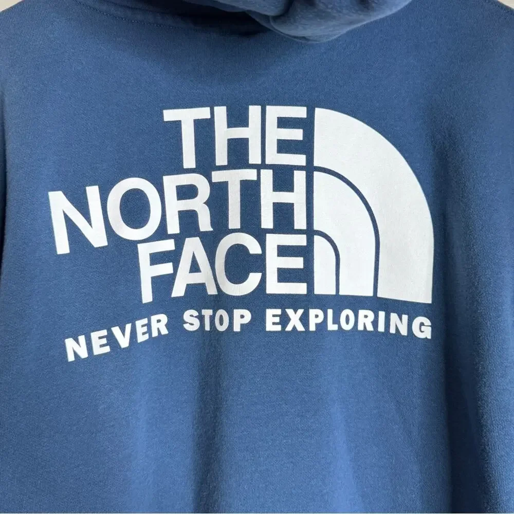 The North Face 80 20 Throwback Hoodie  Sweatshirt in Shady Blue Men's Size Large